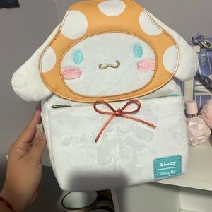 Brand new Loungefly Sanrio Cinnamon roll back pack